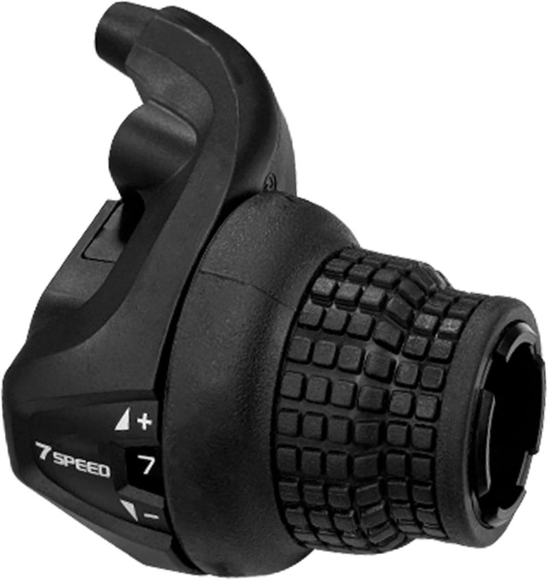 Tailcle Seven Speed Gear Shifter, Gear Shifter 7 Speed Bicycle Revoshift SL-RS25-7R Shift Lever Bicycle Twist Grip for MTB Folding Mountain Bike (RS25-7 Speed Shifter) - Image 1